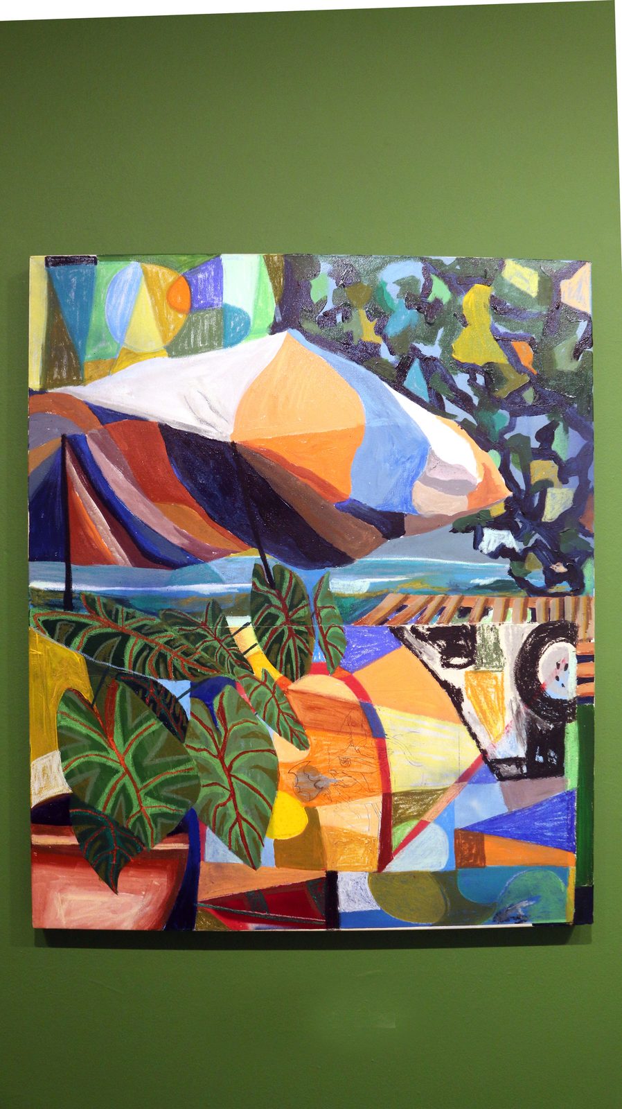 Pintura da série Mergulha na Própria História