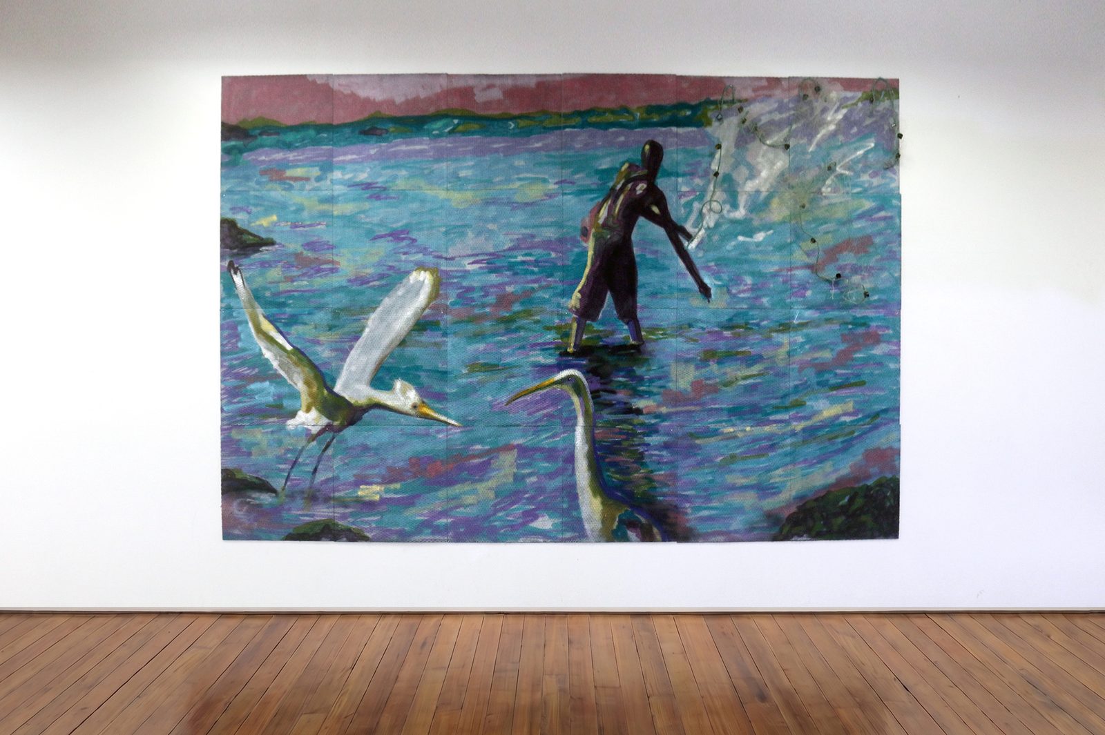 Vista de exposição da série Mergulha na Própria História